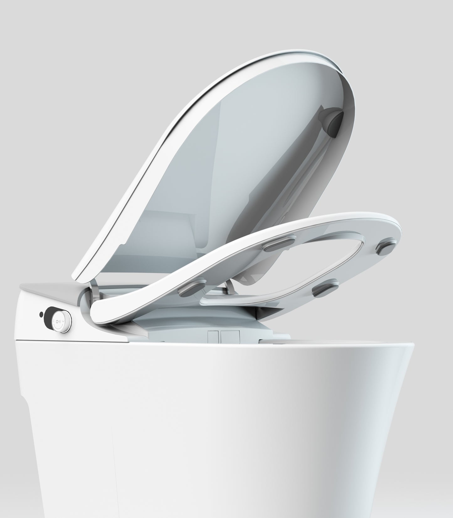 BEJOAN P80 PRO: Automatic Smart Bidet Toilet with Auto Open/Close Lid - White